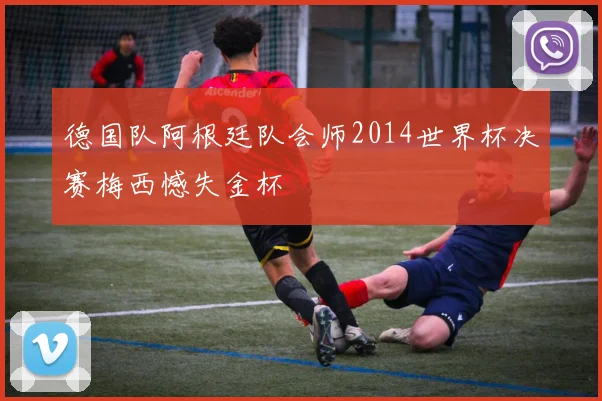 德国队阿根廷队会师2014世界杯决赛梅西憾失金杯
